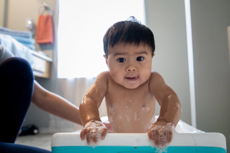 Toddler Baths: Put More "Splish" In Their "Splash"