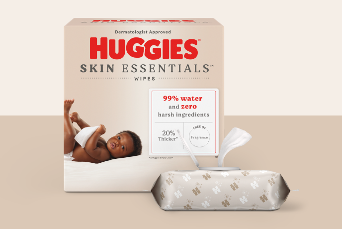 Huggies® Skin Essentials™ Wipes | Huggies® US